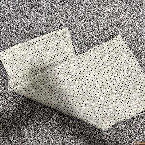 BDG Black and Cream Patterned Scarf